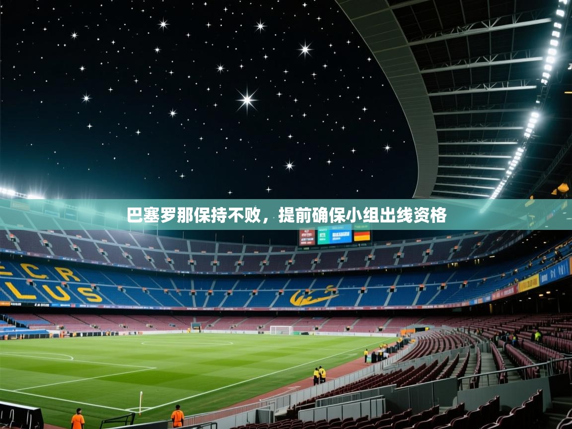 巴塞罗那保持不败，提前确保小组出线资格